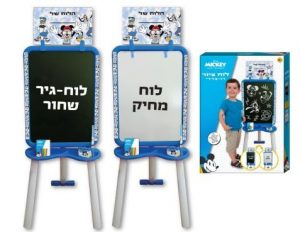 לוח ציור דו צדדי - מיקי מאוס
