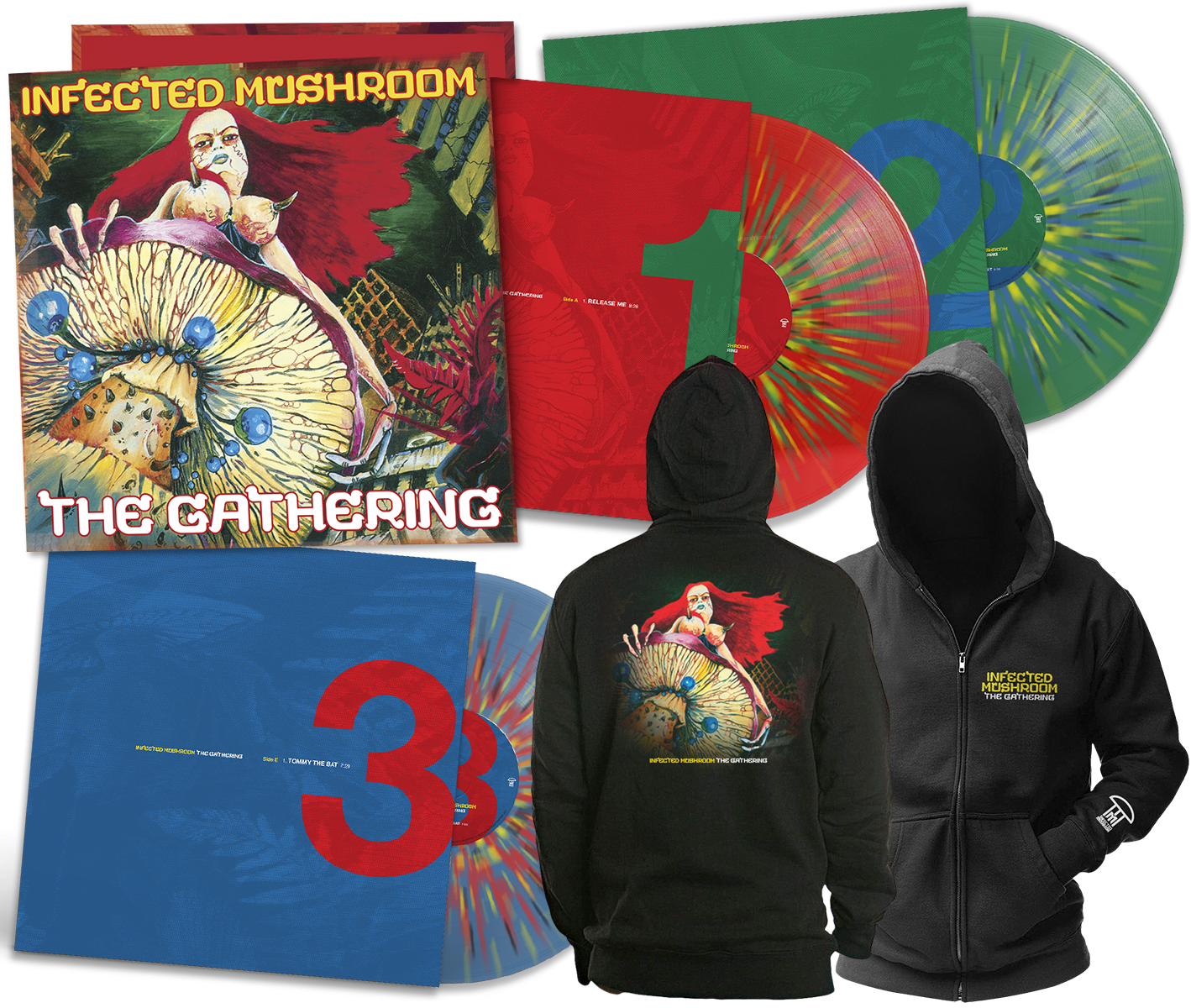 Package Deal – The Gathering Triple LP Box Set Reissue (Limited Edition  Colored Vinyl) + Official Gathering Hoodie