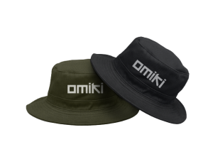 Bucket Hat With Embroidery - Omiki logo