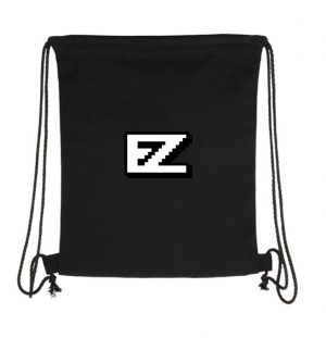 תיק שרוכים מבד שחור - EZ