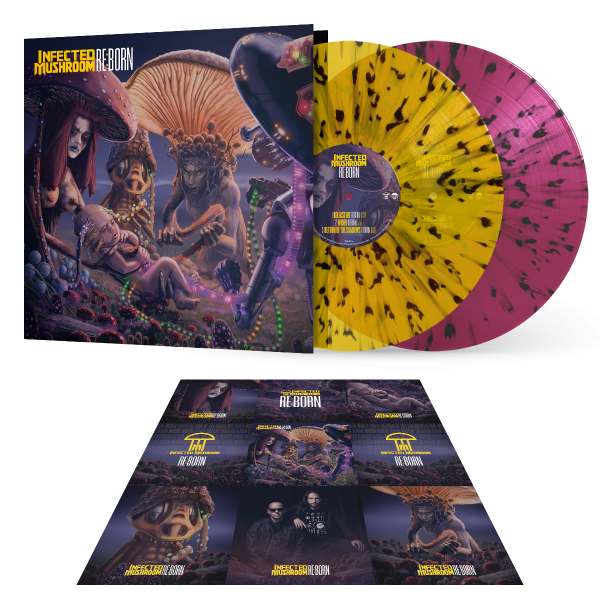 Infected Mushroom - Reborn Double Gatefold Cover LP