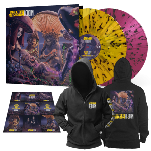Package Deal Infected Mushroom – Reborn 2LP + Hoodie
