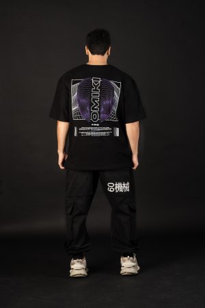 Omiki - New Oversized Tee In The Middle