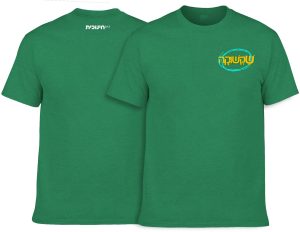 חולצה ירוקה - לוגו כיס