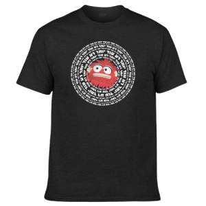 חולצה שחורה - ועוד יותר רע בעיגול...