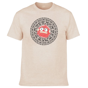 חולצה בז' - ועוד יותר רע בעיגול...