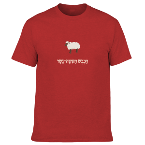 חולצה אדומה או כחולה - הכבש השישה עשר