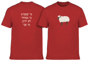 חולצה אדומה או כחולה - מי שעומד מאחורי